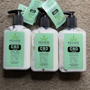 Hempz CBD Herbal Body Moisturizer bundle 250ml